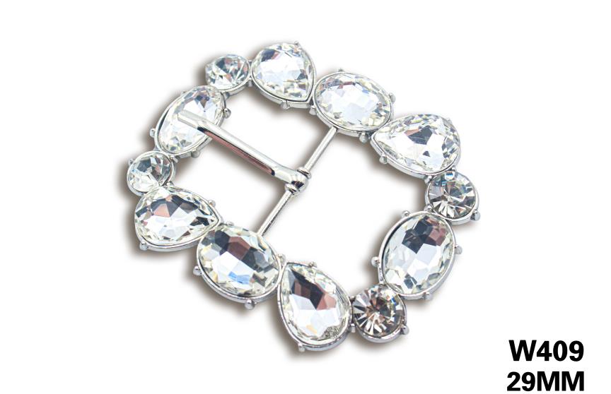 Rhinestone Pin buckle