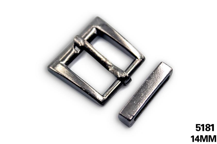 Metal pin buckle set