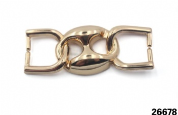 Decorative chain for popular metal women shoes