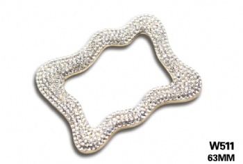 New design women's rhinestone shoe buckle