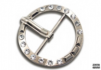 Fashion metal rhinestone pin buckle