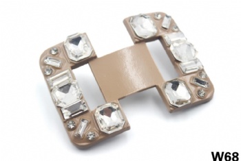 Classic women rhinestone shoe buckle