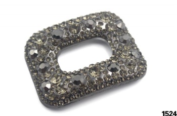 Metal gun rhinestones accessories