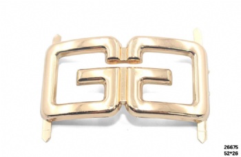 Designer high quality metal clip decorate buckle