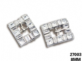 Designer high quality rhinestone glass pin buckle