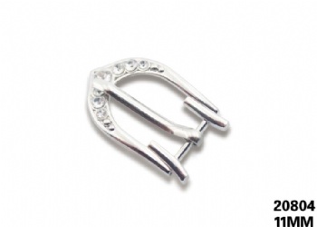 Hot selling zinc alloy material rhinestone shoe buckle accessories