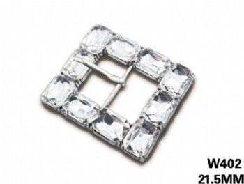 Sparkling crystal rhinestone buckle for women