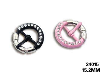 Fashionable high quality metal rhinestone pin buckle