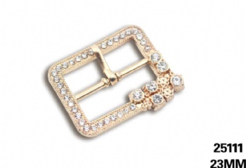 Fashionable rhinestone pin buckle