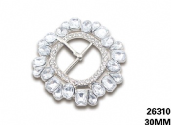 Sparkling crystal rhinestone buckle for women