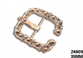 Quality women shoes rhinestone pin buckle accessories