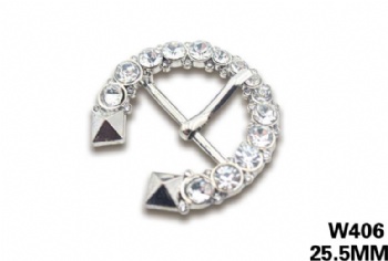 Classic high quality rhinestone needle buckle