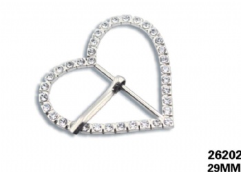 Fashion metal rhinestone pin buckle