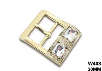 Custom rhinestone pin buckle for women shoes