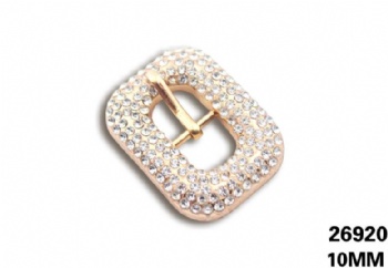 Designer high quality rhinestone glass pin buckle