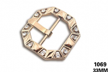 Sparkling crystal rhinestone buckle for women