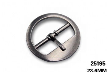 Gun metal pin buckle accessories for women shoes