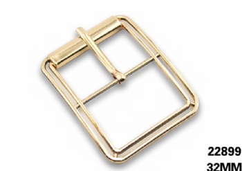 Light gold women shoe pin buckle of metal