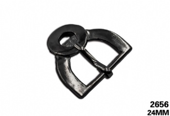 Hot selling metal single pin buckle women shoes accessories