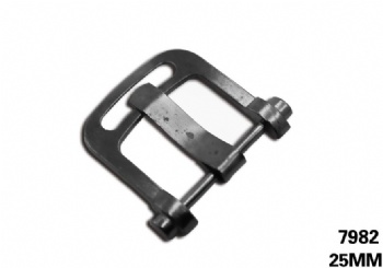 Gun metal single pin buckle accessories