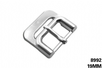 Zinc alloy single pin buckle