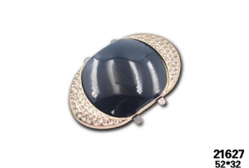 Designer high quality metal clip decorate buckle