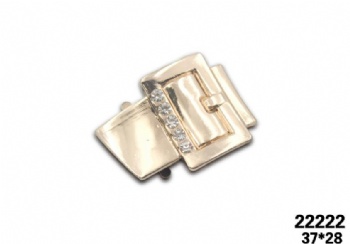 High quality light gold metal clip accessories