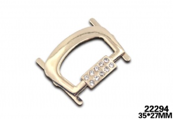 High quality rhinestone metal clip accessories