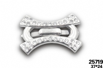 Factory direct metal rhinestone clip accessories