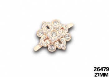 New flower shaped metal clip decorative accessories