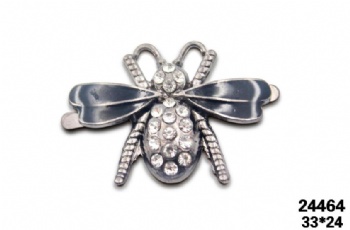 Stylish metal bee clip decorative accessories