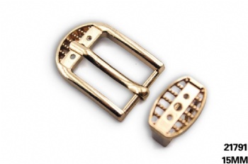 Zinc alloy pin buckle set