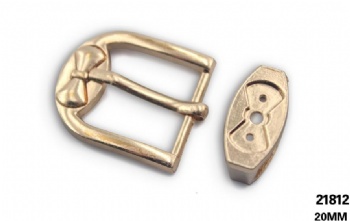 High quality metal pin buckle set