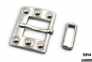 Designer premium pin buckle set