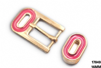 Fashionable high quality metal pin buckle set