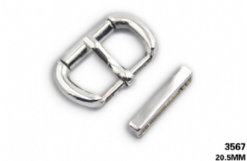 Hot selling zinc alloy pin buckle set