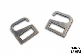 Classic metal shoe buckle accessories