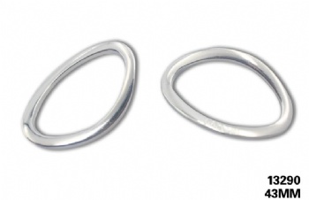 Wholesale metal circle buckle accessories