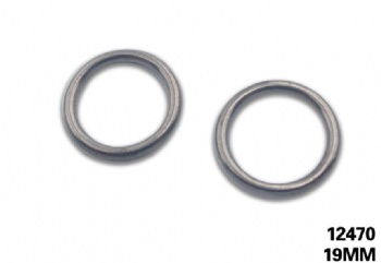 Nickel free metal circle buckle accessories