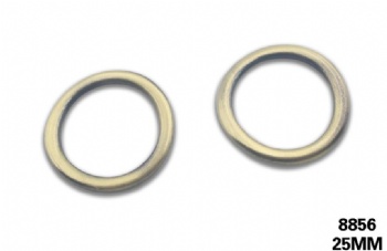 Popular metal circle buckle accessories