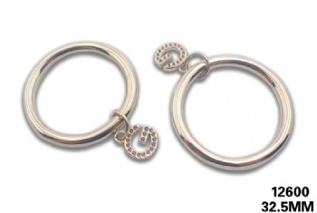 Wholesale metal circle buckle accessories