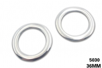 Nickel free metal circle buckle accessories