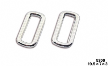 Popular metal oval buckle accessories