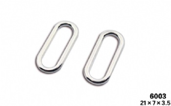 Wholesale metal oval buckle accessories