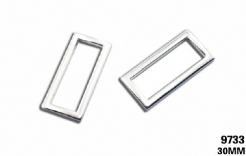 Wholesale metal rectangular buckle accessories