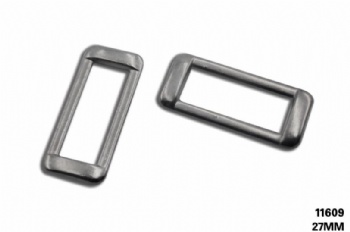 New metal rectangular buckle shoe accessories