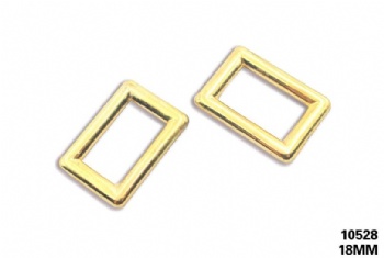 Popular metal rectangular buckle accessories