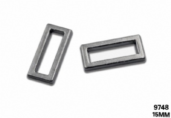 Luxury metal rectangular buckle