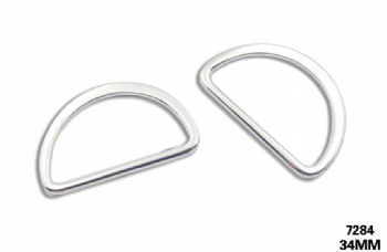 Nickel free metal rectangular buckle accessories